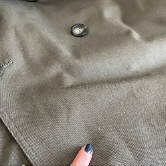 Lauren Ralph Lauren mens trench coat tan size 42R double breasted zip out liner - Picture 8 of 11